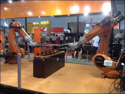 KUKA智能高效机器人为中国锻压业提供高效解决方案