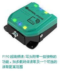 RFID – 结合灵活性和易操作性全新F190超高频读/写头