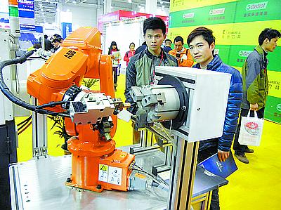 苏州国际工业博览会工业机器人集中亮相
