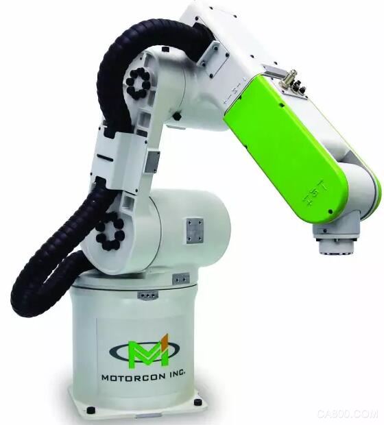 洋威数控A系列机械手臂是六轴垂直关节型工业级机器人