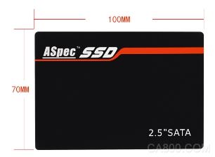 K8系列SSD固态硬盘正面图