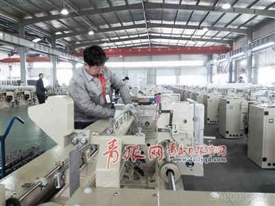 中国纺织机械名镇:形势持续不好 100多家不干