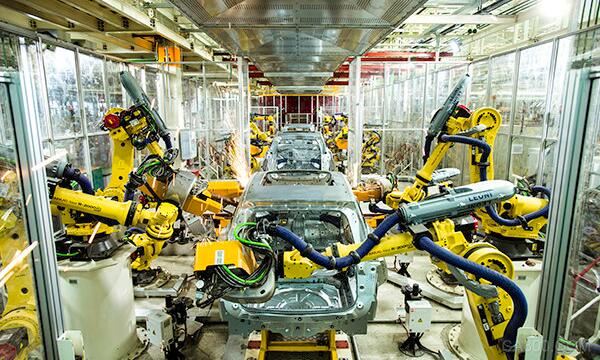 汽车 冲压 焊装 机器人 智能制造