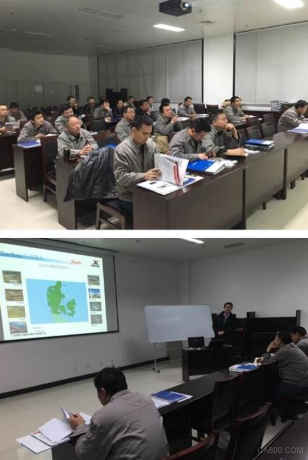 上海津信 受邀成功在河南中烟举办了变频器技术培训班