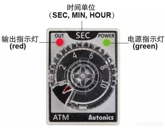 奥托尼克斯新引入的微型模拟计时器 简单的14针插座