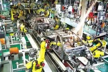 机器人 汽车工厂 爱德克 安全激光扫描器