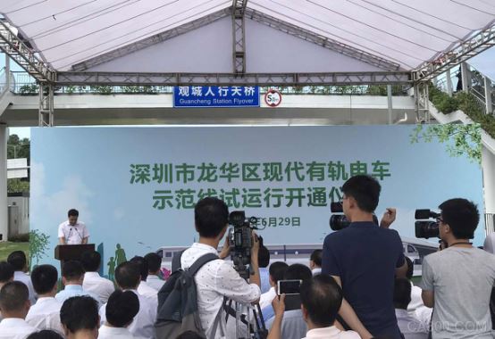 深圳龙华有轨电车试运行见证华北工控核心竞争