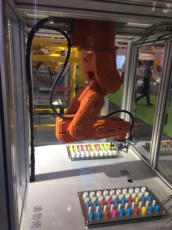 钱江机器人,QJRH4-1焊接机器人,CIROS 2017