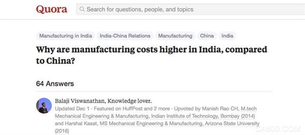 制造业,印度,美国