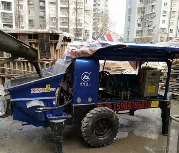 7日无锡细石混凝土泵合作江都建设SK海力士厂