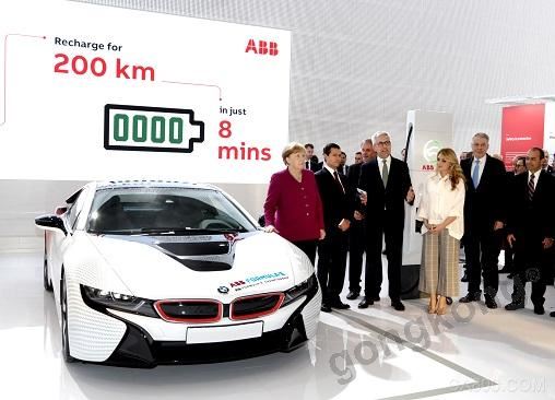 ABB参展汉诺威工业博览会：发布最新款电动汽车充电解决方案