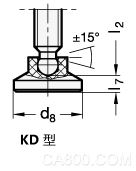 可调节手柄,GN306