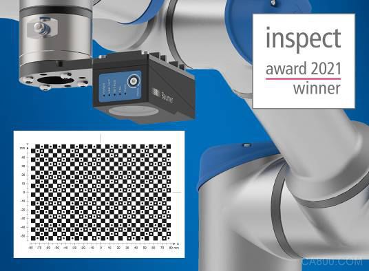适合机器人应用的堡盟VeriSens XF/XC900视觉传感器赢得“Inspect Award 2021”视觉类一等奖。