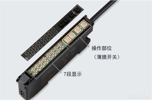 欧姆龙,智能光纤放大器E3X-ZV