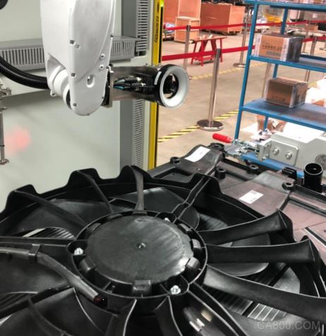 堡盟,VeriSens工业相机,空调冷凝器检测,扫描检测