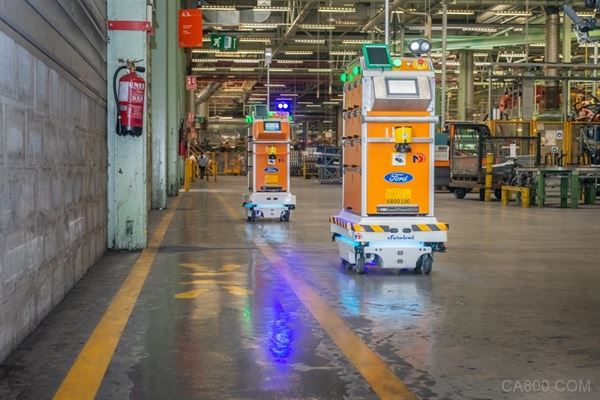 移动机器人,MiR,汽车产业