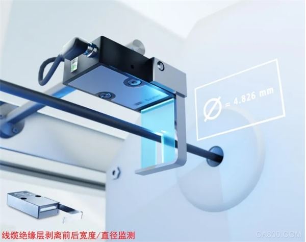 堡盟OE40传感器，线束加工的精密“智眼”