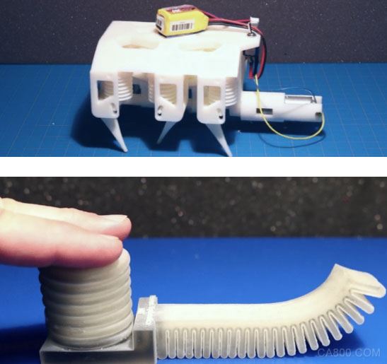 MIT CSAIL 3D打印液压机器人
