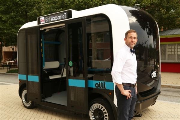 逆天了！3D打印的无人驾驶巴士将在华盛顿上路