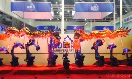 智能机器人表演赛9月潍坊举行 安川携舞龙机器人亮相