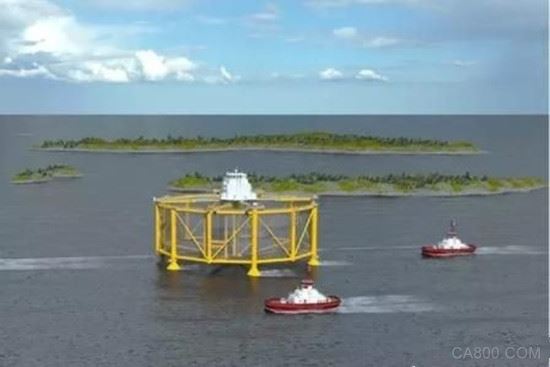 世界首座半潜式深海渔场诞生 配备了全球最先进的智能养殖系统