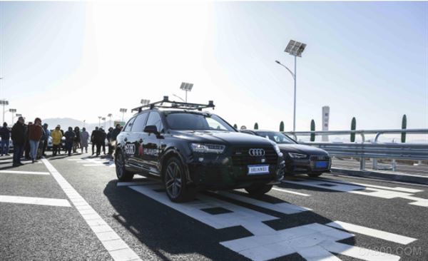 奥迪华为高速公路封闭路段完成L4级自动驾驶技术演示