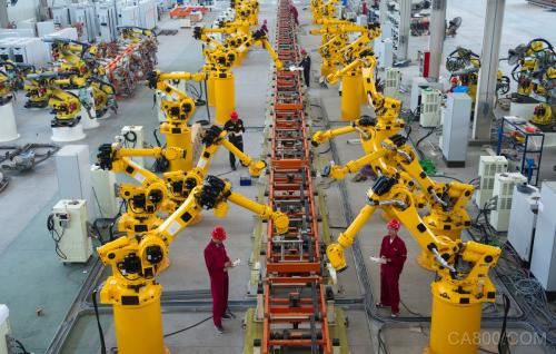 2018年安徽省工业机器人产量达1.1万台 增长37.5%