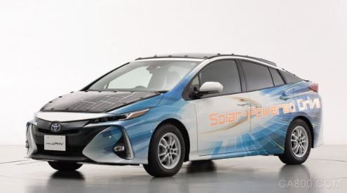 夏普、丰田合作的光伏充电电动车即将上路测试