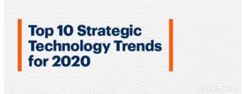 Gartner：超级自动化将成2020年十大战略性技术发展趋势之一