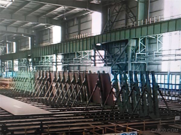 中厚板厂3500毫米产线翻板机变频器驱动控制