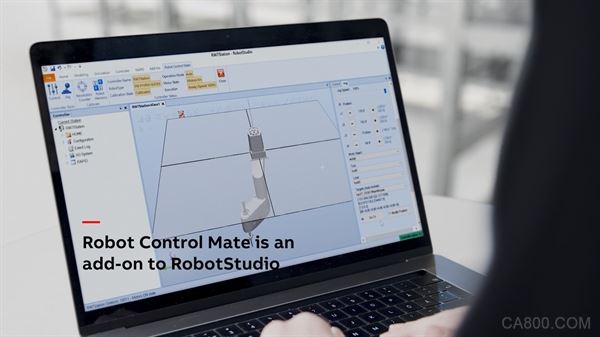 ABB RobotStudio®软件拓展新功能  可通过电脑端操控SCARA机器人