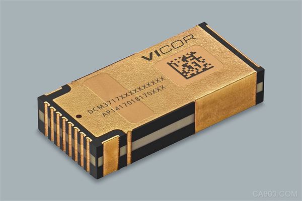 Vicor 推出 750W、48V 至 12V 稳压转换器 DCM3717，峰值效率高达97%