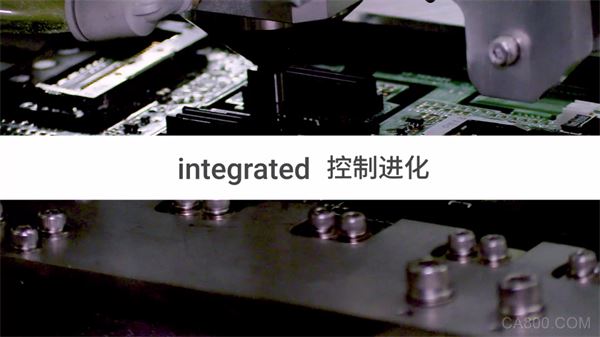 「integrated 控制进化」超高速、高精度机械控制，应对复杂生产要求