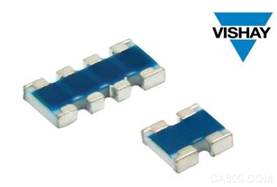Vishay推出新款高阻值比、高工作电压ACAS AT精密薄膜片式排阻