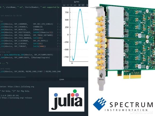 Spectrum仪器为高性能应用配备Julia工具包，开创行业先河