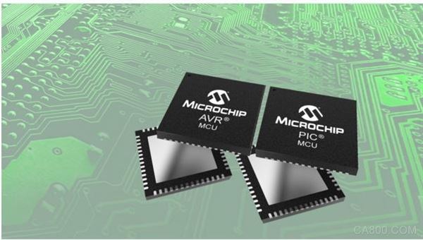 Microchip发布多款应用于当今主流嵌入式设计的PIC®和AVR®单片机产品