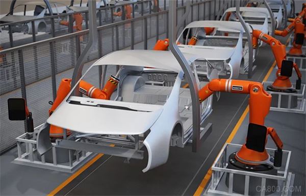 华北工控协作机器人产品方案，助力汽车装配产线效率提升