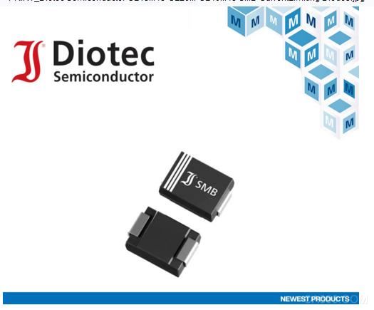贸泽电子与Diotec Semiconductor宣布签订全球分销协议