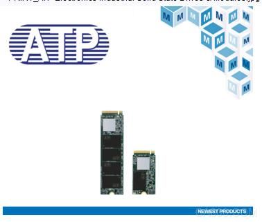 贸泽电子与ATP Electronics签订全球分销协议 备货其存储和内存解决方案