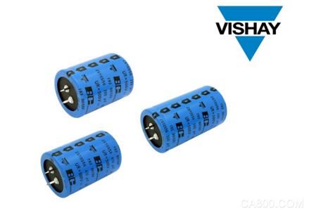 Vishay推出新款193PUR-SI Solar系列卡扣式功率铝电容器，提高额定电压