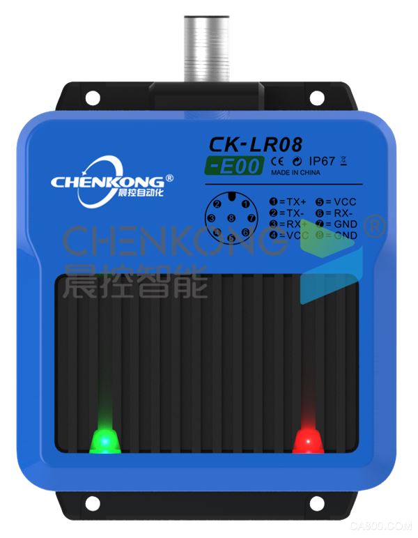 晨控CK-LR08-E00与汇川H5U系列PLC配置MODBUSTCP通讯连接手册