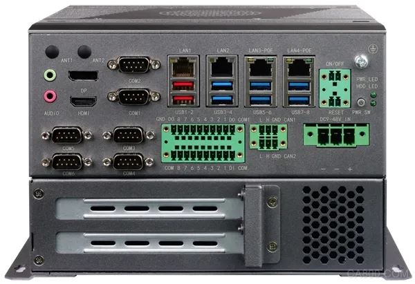 BIS-6960P-A10TW搭载12/13/14代 Intel Core处理器，支持轨道交通监控系统应用