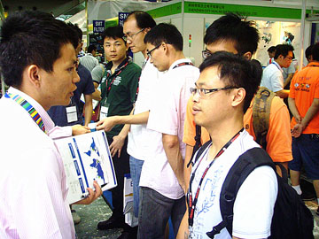 深圳阳光视觉亮相2012年第十八届华南国际电子生产设备暨微电子工业展