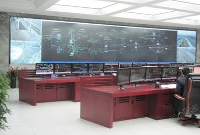 中达电通打造沈阳铁路山海关站调度中心DLP大屏幕系统