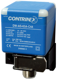 瑞士Contrinex推出新型C44方形传感器