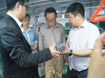 韩国客户参观深川电气（中国）有限公司