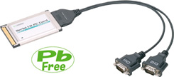 RS-232C串行口通讯CardBus 扩展PC卡