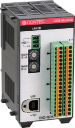 支持USB接口「USB Module」系列多点式数字量输入输出／输入／输出模块