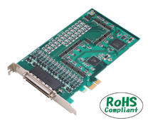 PCI Express总线128路光隔离型数字量输入接口板