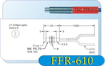 FFR-610光纤管 嘉准电子科技有限公司